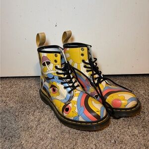 Dr. Martens Vegan 1460 Multicolor Boots Women’s size 8